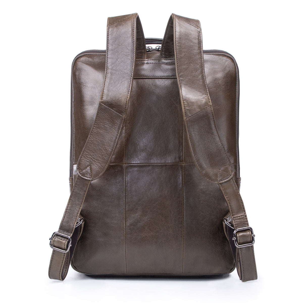 AB EARTH Genuine Leather Professional Outdoor Sport Leather Backpack L