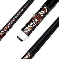 AB EARTH Wrapless Tiger Pool Cues #C32