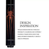 AB EARTH Wrapless Spider Pool Cues #C31