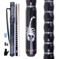 AB EARTH Ergonomic Black Pool Cue Stick #B14Black