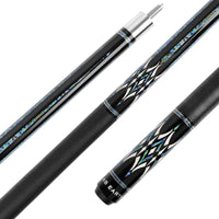 AB EARTH 58" Pool Cue Stick Canadian Maple 13mm Tip Billiard Cue with Irish Linen Wrap #A68