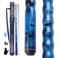 AB EARTH Ergonomic Design Blue 19oz 20oz 21oz Maple Pool Cue Stick #B19