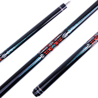AB EARTH 36”/42”/48” Canadian Maple Billiard Short Pool Cues for Tight Places #K9