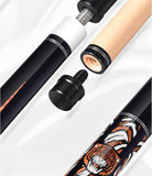 AB EARTH Wrapless Tiger Pool Cues #C32