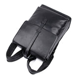 AB EARTH 100% Cow Leather Laptop Backpack for Young People L2754A