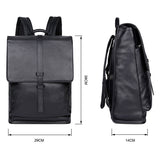 AB EARTH 100% Cow Leather Laptop Backpack for Young People L2754A