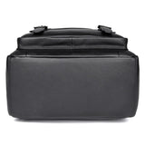 AB EARTH Top Graine Leather Backpack School Bag for Men L2755