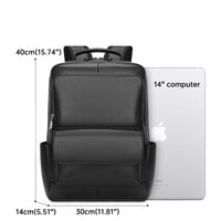 AB EARTH Real Cow Leather Backpack for Men Large Capacity Backpack L2759A