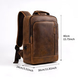 AB EARTH New Product Leather Backpack for Men Direct Factory L2761