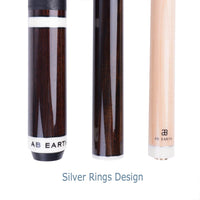 AB EARTH Monzo Heavy 3-Piece Jump Break Cue Phenolic Tip 28oz #JB06