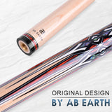 AB EARTH 36 Inch Short Pool Cue Stick for Kids, Canadian Maple Billiard Cues for Tight Spaces, 2024 #K10 Natural
