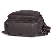 AB EARTH Cow Leather Black Sling Bag Chest Bag Cross Body Bag L4012A/Q