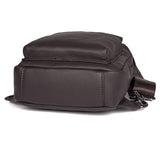 AB EARTH Cow Leather Black Sling Bag Chest Bag Cross Body Bag L4012A/Q