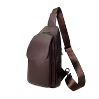 AB EARTH Nature Cowhide Leather Messenger Bag for Men L4033A/Q