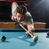 AB EARTH 58" Pool Cue Stick Canadian Maple 13mm Tip Billiard Cue with Irish Linen Wrap #A61