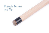 AB EARTH Monzo Heavy 3-Piece Jump Break Cue Phenolic Tip 28oz #JB06