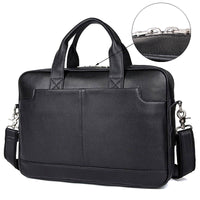 AB EARTH Real Genuine Leather Briefcase Laptop Bag for Men L7382Y-A/C/R