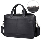 AB EARTH Real Genuine Leather Briefcase Laptop Bag for Men L7382Y-A/C/R