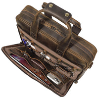 AB EARTH Leather Bag for Men Briefcase Bag L7409