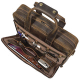 ab earth leather backpack AB EARTH Leather Bag for Men Briefcase Bag L7409