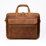 AB EARTH Leather Briefcase Genuine Leather Handbag L7388R-Y