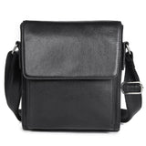AB EARTH Black Cow Leather Sling Bag Messenger Bag Mens Cross Body Bag L7055A/B/Q/R/X