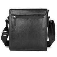 AB EARTH Black Cow Leather Sling Bag Messenger Bag Mens Cross Body Bag L7055A/B/Q/R/X