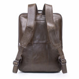 AB EARTH Genuine Leather Professional Outdoor Sport Leather Backpack L7280C