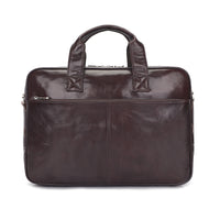 AB EARTH Real Genuine Leather Briefcase Laptop Bag for Men L7382Y-A/C/R