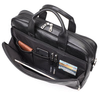 AB EARTH Leather Bag for Men Briefcase Bag L7409