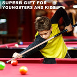 AB EARTH 36”/42”/48” Canadian Maple Billiard Short Pool Cues for Tight Places #K9