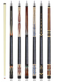 Linen Wrap Pool Cues A7 Series
