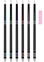 Linen Wrap Pool Cues L6 Series