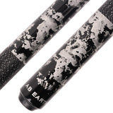 AB Earth Hand-Painted Series 2-Piece White Billiard Pool Cue Stick with Irish Linen Wrap #B52