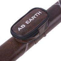 AB Earth Deluxe Leatherette 1x1 Hard Pool Billiard Cue Case