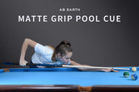 AB EARTH Pool Cue Sticks Billiards 2 Pieces 58'' House Bar Stick with Glue-on Tips #B30