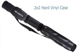 AB Earth Leatherette 2x2 Hard Vinyl Pool Billiard Cue Carrying Case