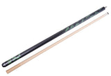 AB EARTH Pool Cue Sticks Billiards 2 Pieces 58'' House Bar Stick with Glue-on Tips #B34