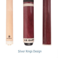 AB Earth Heavy 3-Piece Red Jump Break Cue 19oz/20oz/21oz/23oz/25oz #JB04