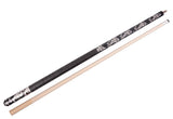 AB Earth Hand-Painted Series 2-Piece White Billiard Pool Cue Stick with Irish Linen Wrap #B52