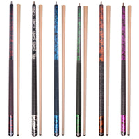 AB EARTH B5 Series Billiard Pool Cue Stick with Irish Linen Wrap. Set of 2/4/6 cues