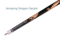 AB EARTH Set of 6 Screw on Tip Pool Cues 58" for House Billiard Bar Pub #C71C72C73C74C75C76