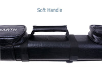AB Earth Leatherette 2x2 Hard Vinyl Pool Billiard Cue Carrying Case