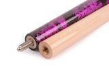 AB EARTH Ergonomic Design Purple 19oz 20oz 21oz Maple Pool Cue Stick #B15