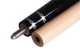 AB EARTH Ergonomic Black Pool Cue Stick #B14Black