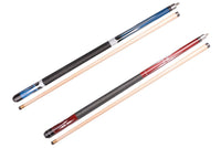 AB EARTH Screw on Tips Pool Cues 57" Billiard House Bar Pub Pool Sticks #C20C21