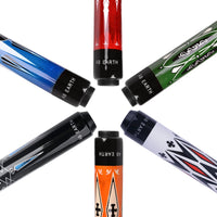 AB EARTH Set of 6 House Pool Cues Glue on Tip 58" Billiard Bar Pub Pool Cue Sticks #C20C21C22C23C24C25