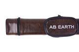 AB Earth Deluxe Leatherette 1x1 Hard Pool Billiard Cue Case